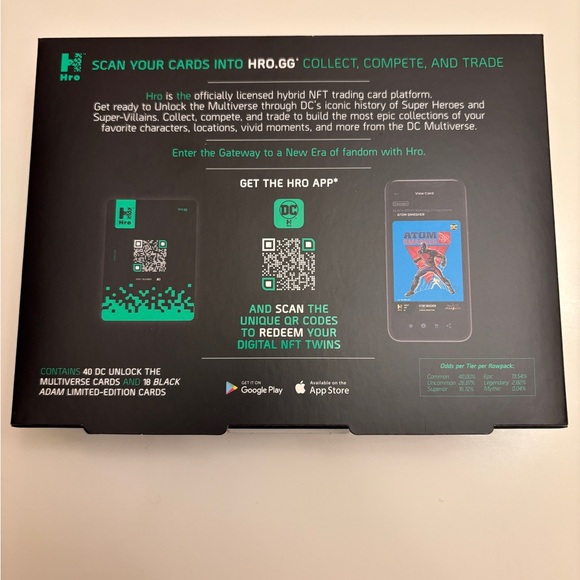 DC Collectible Cards - HRO Chapter 2 and Chapter 4 - Picture 2 of 4